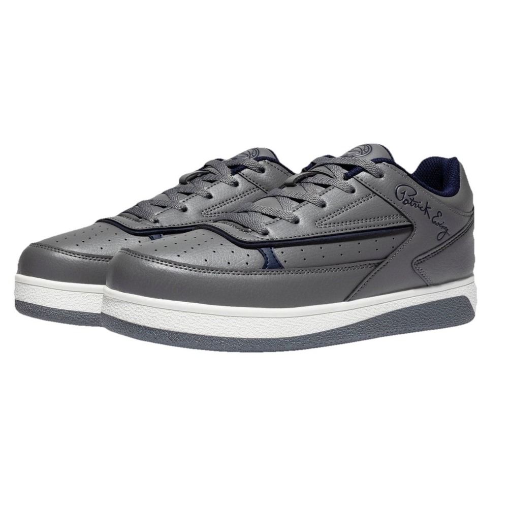 Patrick Ewing Men's Athletics REBOUND ORION LO Grey/Navy/White Sneaker Size 10.5